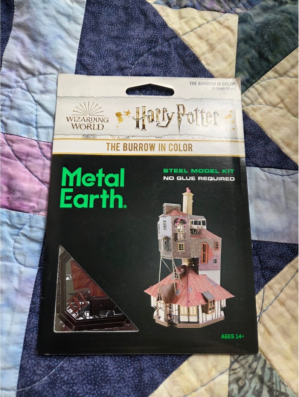 Metal Earth Kit Harry Potter The Burrow In Color - NIB
